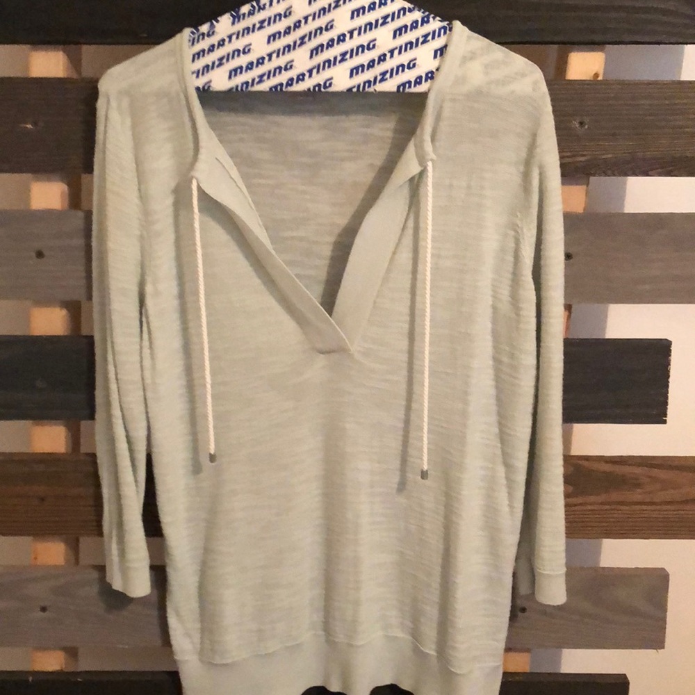 Lightweight summer somewhat sheer top